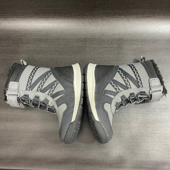 Merrell Snow Crush 2.0 Waterproof Boots Youth Toddler Kids Size 6 Black Shoes - Picture 7 of 10